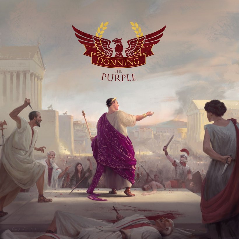 Donning the Purple: copertina