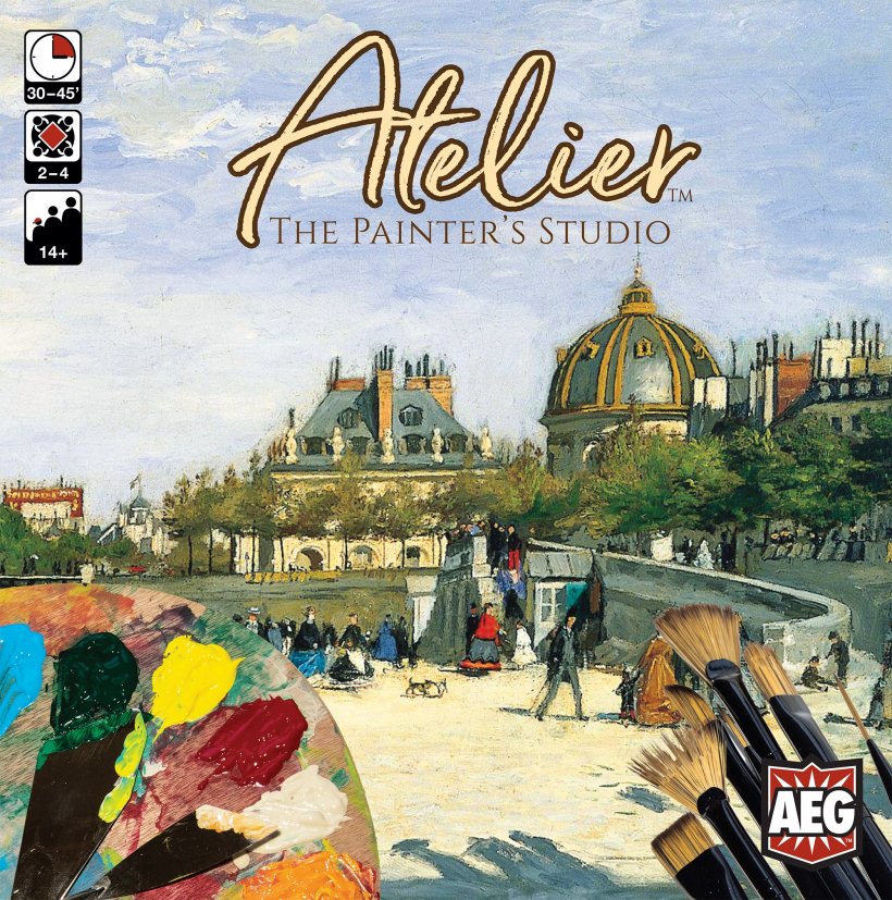 Atelier the painter's studio copertina