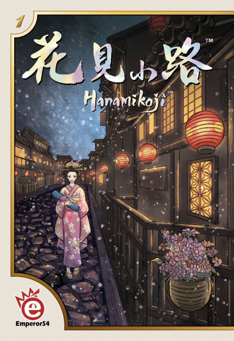 Hanamikoji, fronte scatola