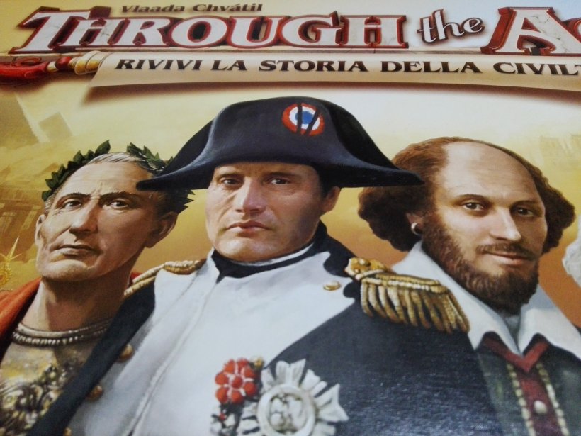 Cesare, Napoleone e Shakespeare (fronte scatola)