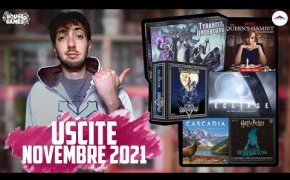 I Giochi da Tavolo in USCITA a NOVEMBRE 2021 | Il mese con più USCITE di SEMPRE!