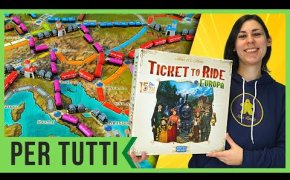 TICKET TO RIDE EUROPA 15° Anniversario - Tutorial Gioco da Tavolo 160