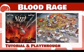 Blood Rage - 4p - Tutorial e partita completa con discussione finale (VOLERÀ IL SANGUE)