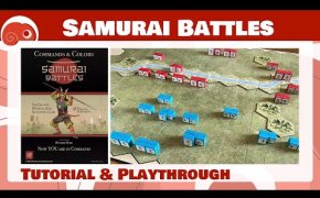 Samurai Battles - 2p - Tutorial e partita completa con discussione finale