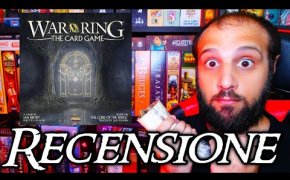 Recensione LA GUERRA DELL' ANELLO Il Gioco di Carte - Rivivere la Trilogia con poche Carte!