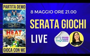 🔴 Serata Giochi Live su BGA (Mlem, Heat)