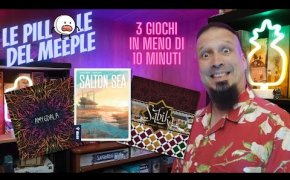 AMYGDALA, SALTON SEA & SABIKA - Le Pillole del Meeple