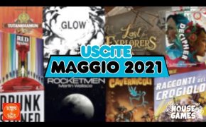 I Giochi da Tavolo in USCITA a MAGGIO 2021 | Una VALANGA di GIOCHI