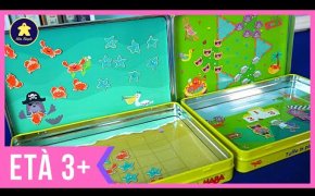 4 GIOCHI DA VIAGGIO magnetici per bambini - 3/4/5 anni