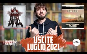 I Giochi da Tavolo in USCITA a LUGLIO 2021 | NUOVE glorie e GRANDI ritorni!