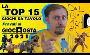 Top 15 Giochi da Tavolo provati al GIOCAOSTA 2021 - Posizioni 15-8