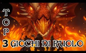 I miei 3 GIOCHI DI RUOLO preferiti