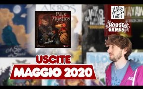 I Giochi da Tavolo in USCITA a MAGGIO 2020