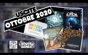 I Giochi da Tavolo in USCITA ad OTTOBRE 2020 | Tanti...TROPPI!