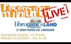 LIVE - I 12 libri game finalisti del LGL Award 2020