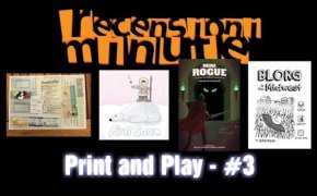 Recensioni Minute [171] - 4 Print and Play #3