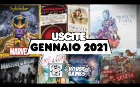 I Giochi da Tavolo in USCITA a GENNAIO 2021 | Ripartiamo alla GRANDE