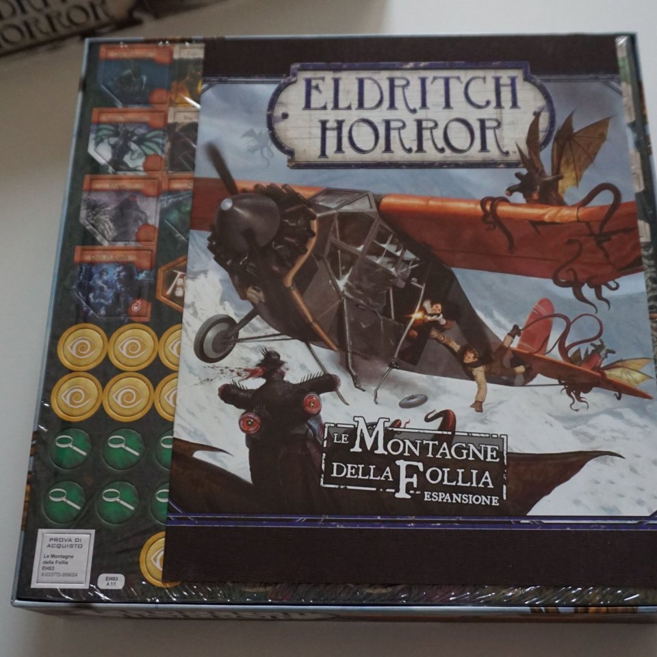 Eldritch Horror Le Montagne della Follia: apriamo la scatola