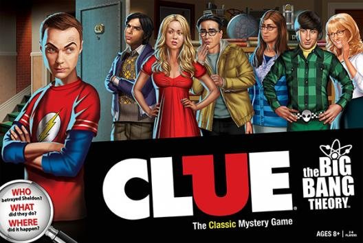 CLUE: The Big Bang Theory | Gioco da Tavolo (GdT) | Tana dei Goblin