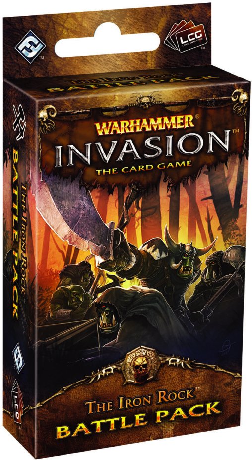 Warhammer Invasion The Iron Rock Espansione Gdt Tana Dei Goblin