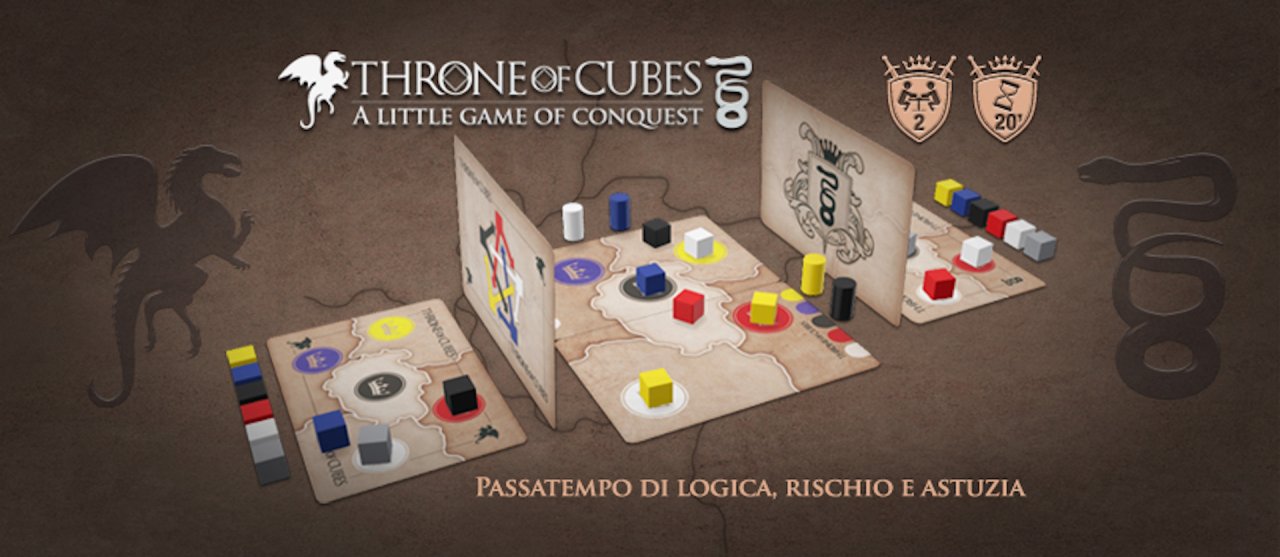 Throne of Cubes: A little game of conquest - Prime impressioni | La Tana  dei Goblin