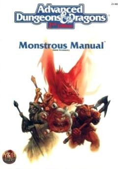 Recensione Advanced Dungeons & Dragons 2nd Ed.: Monstrous Manual